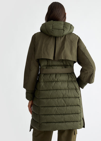Liu-jo cappotto in nylonimbottito