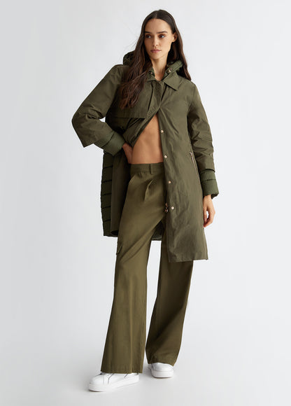 Liu-jo cappotto in nylonimbottito