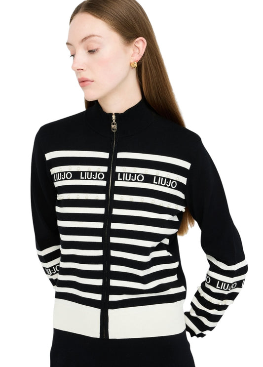 Liu-Jo maglia zip lunga