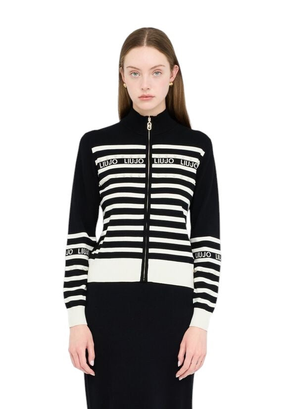 Liu-Jo maglia zip lunga