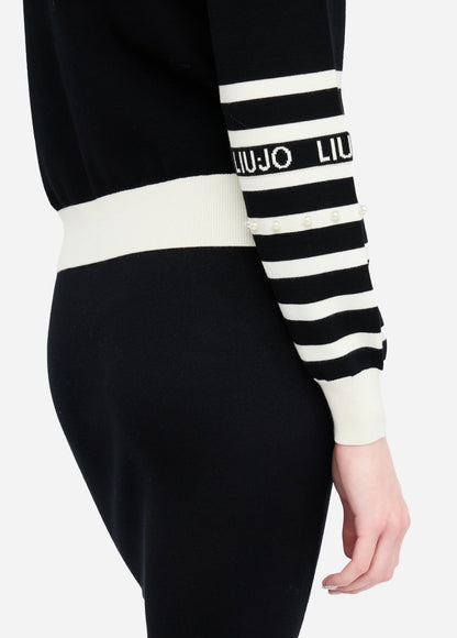 Liu-Jo maglia zip lunga