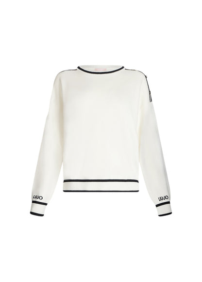 Liu-Jo maglia giro collo