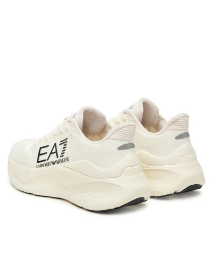 EA7 Emporio Armani Sneakers donna X8X245 XK442 MZ212 Biancoscritta dietro wave